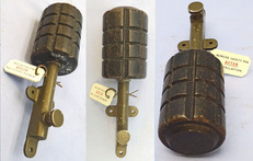 INERT DEACTIVATED. American Vietnam War Era, M1 Booby Trap Pressure Firing Fuze With An Adapted Grenade Head By OL. - O 2050 INERT DEACTIVATED. American Vietnam War Era, M1 Booby Trap Pressure Firing Fuze With An Adapted Grenade Head By OL. - O 2050  Other