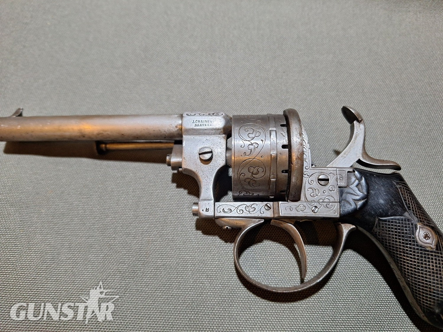 Chaineux 12 Shot Obsolete Revolver - {CATEGORY} in 