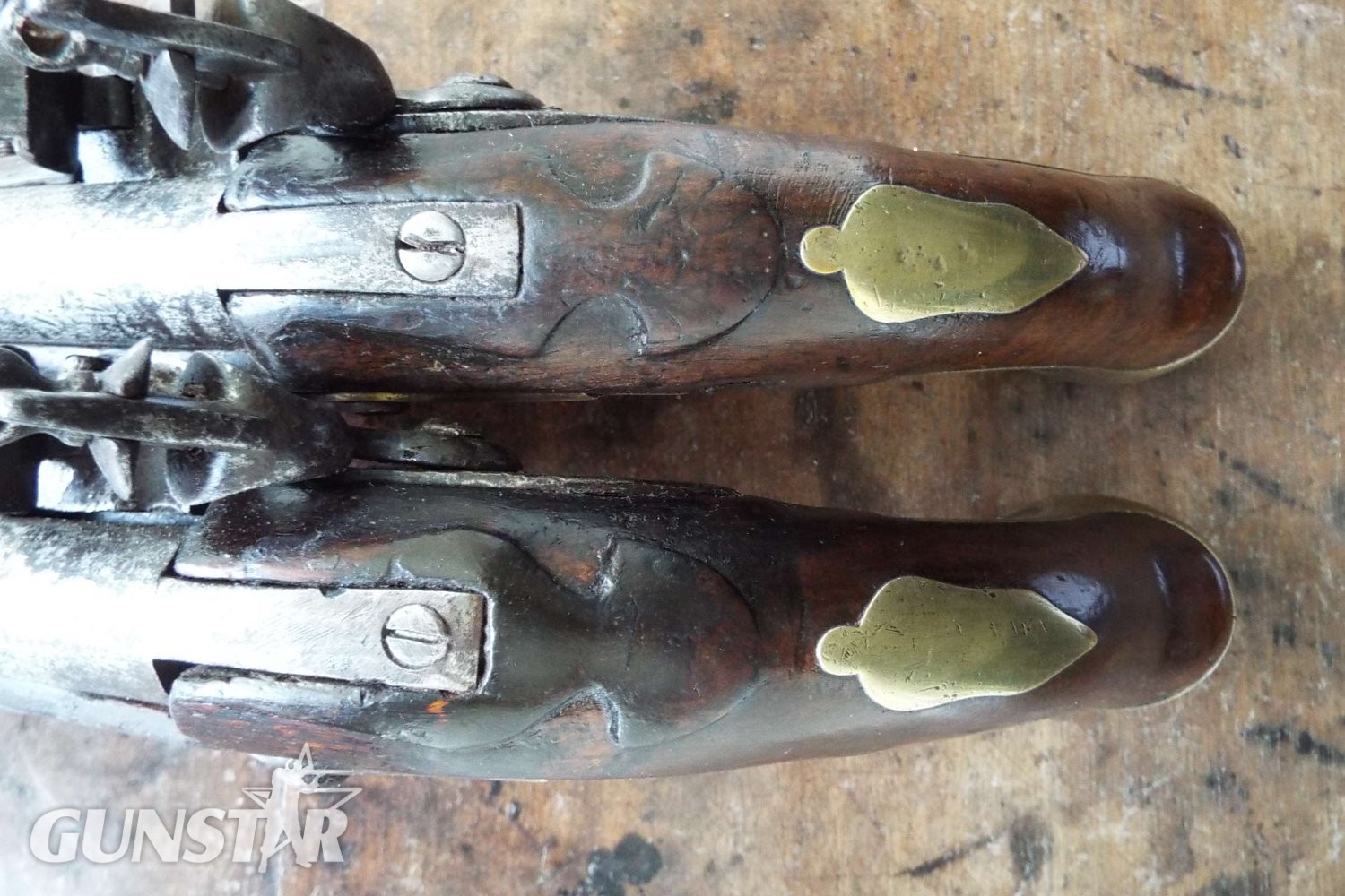 Tower Yeomanry Pistols Brace of flintlock Royal Foresters Pistols .60 Cal Muzzleloader Muzzleloader - {CATEGORY}
