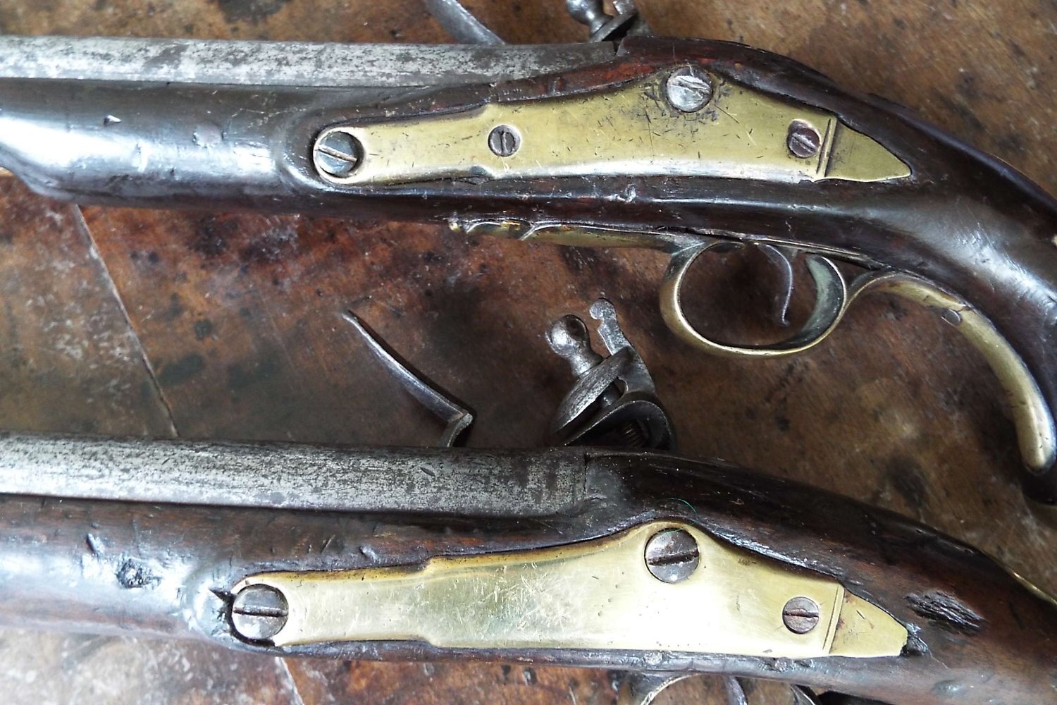 Tower Yeomanry Pistols Brace of flintlock Royal Foresters Pistols .60 Cal Muzzleloader Muzzleloader - {CATEGORY} in 