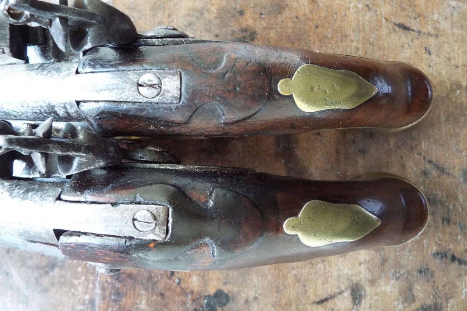 Tower Yeomanry Pistols Brace of flintlock Royal Foresters Pistols .60 Cal Muzzleloader Muzzleloader - {CATEGORY}