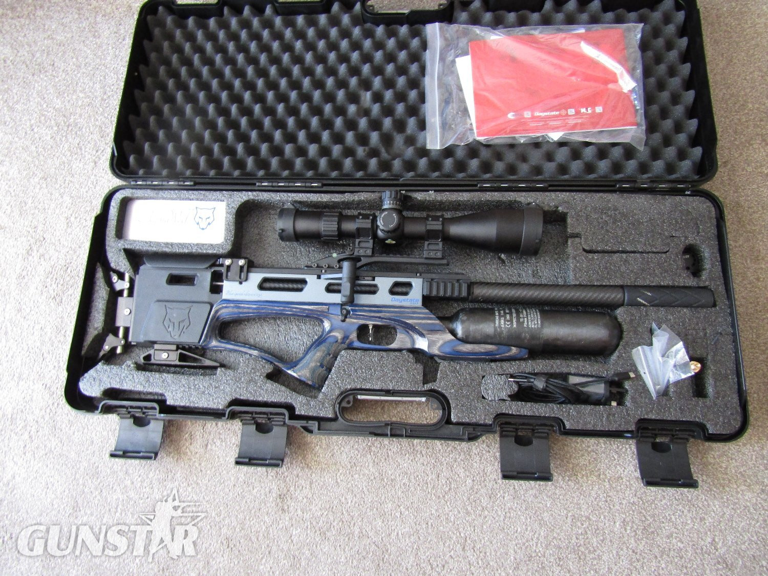 Daystate Alpha Wolf Blue SE .177 - {CATEGORY} in 