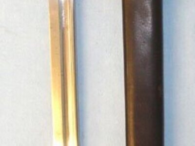 RARE**MINT**WW1 GALLIPOLI, British 1911 Dated 1st Pattern Hook Quillion P1907 Bayonet Regiment Marked ‘4 SWB’ To The 4th Battalion South Wales Borderers, 1st Type Scabbard & 1908 Pattern Webbing Frog With Helve Carrier Strap. BAYO 202 Bayonet