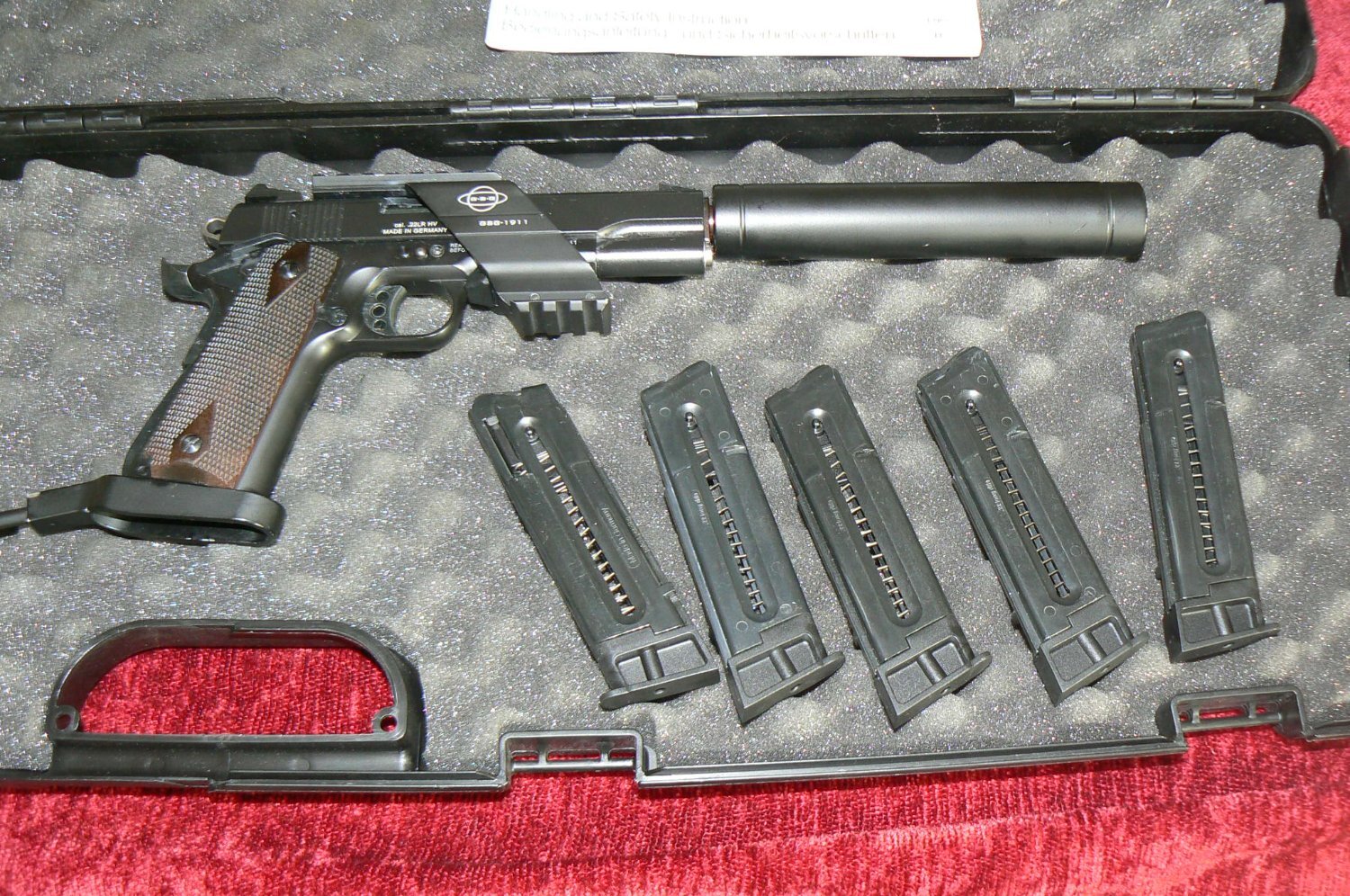 GSG - German Sport Guns GmbH 1911 LBP .22 Long Barrel