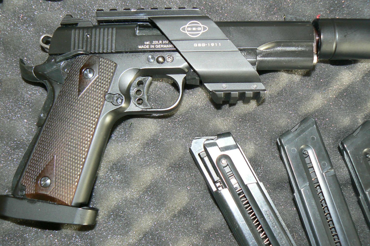 GSG - German Sport Guns GmbH 1911 LBP .22 Long Barrel - {CATEGORY}
