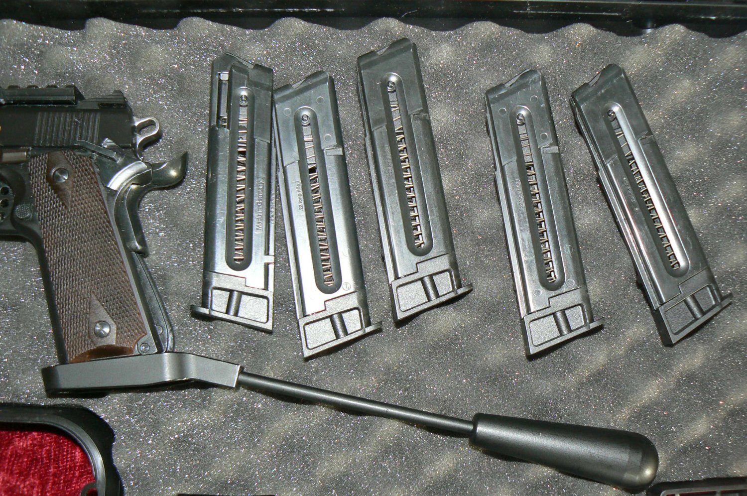 {CATEGORY} - GSG - German Sport Guns GmbH 1911 LBP .22 Long Barrel in 