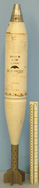 INERT DEACTIVATED. Unfired Original British L54A1 81MM Illuminating Mortar. - 19425 INERT DEACTIVATED. Unfired Original British L54A1 81MM Illuminating Mortar. - 19425  Other