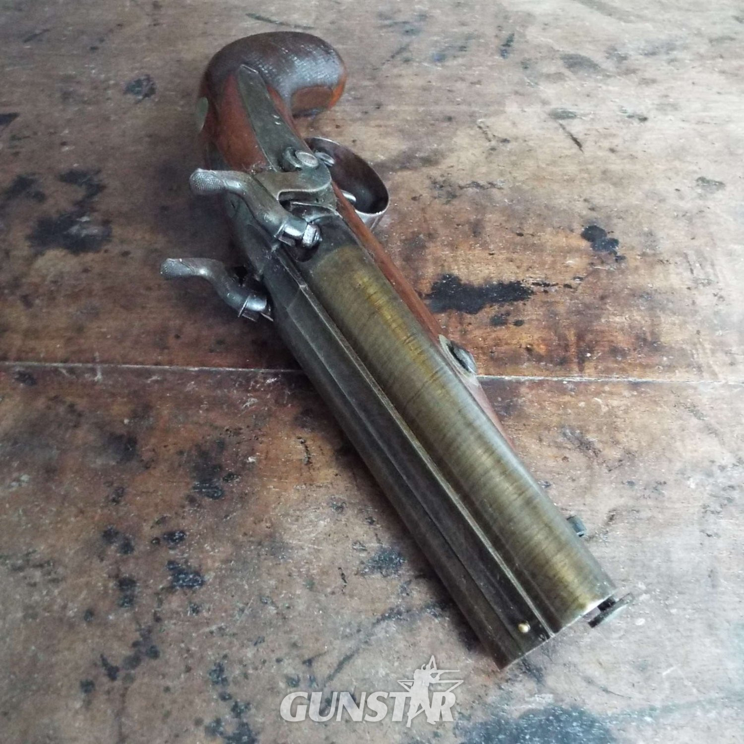 Willett 1851 Percussion Howdah Pistol .65 Cal Muzzleloader Muzzleloader in 