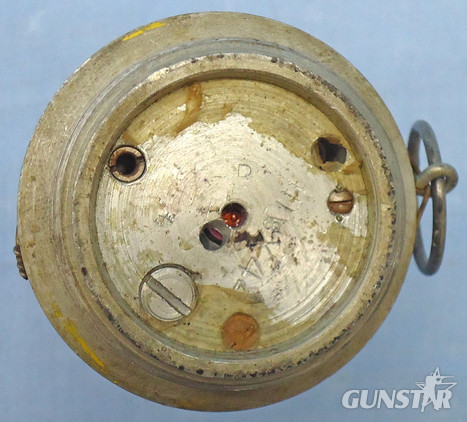  INERT DEACTIVATED. Scarce, Unfired, German WW2, 1945 Dated Dopp Z S/90 Clockwork Time Fuze For The 17 cm. Kanone 18 in Morserlafette. - O 2081 INERT DEACTIVATED. Scarce, Unfired, German WW2, 1945 Dated Dopp Z S/90 Clockwork Time Fuze For The 17 cm. Kanone 18 in Morserlafette. - O 2081  Other Ammunition