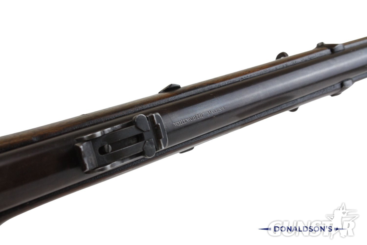 Westley Richards Westley Richards Monkey Tail Single Shot .45 Rifle - {CATEGORY} in 