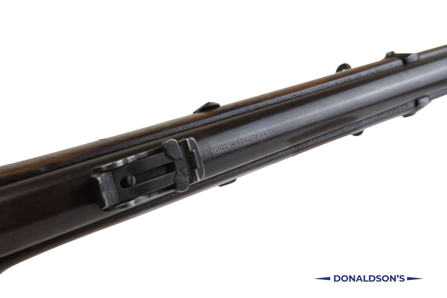 Westley Richards Westley Richards Monkey Tail Single Shot .45 Rifle - {CATEGORY} in 