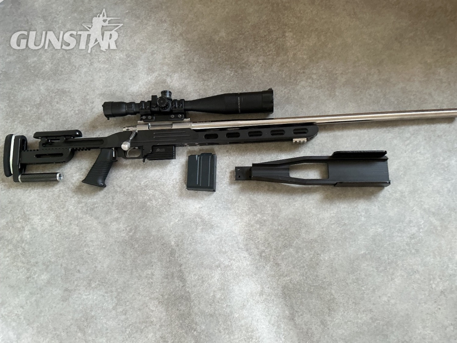 Nesika Dolphin  Bolt Action 6mm BR Norma Rifle in 