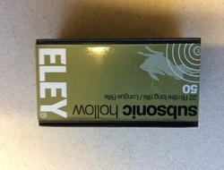 Eley (UK) Subsonic Hollow Point  Rounds