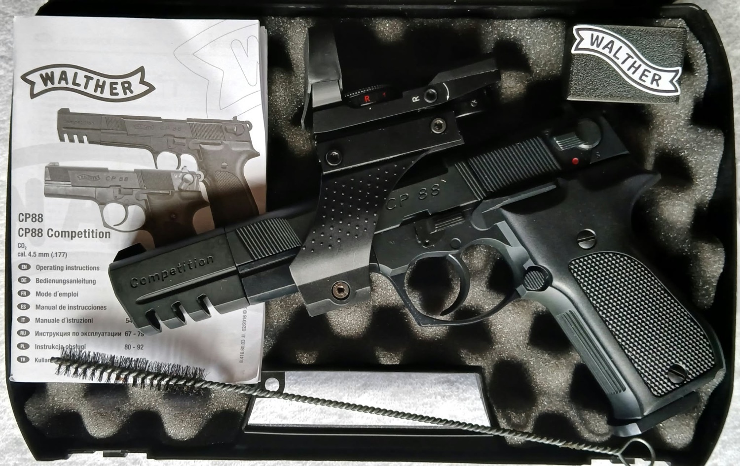 WALTHER PPQ WALTHER ppq .177 Semi Auto - {CATEGORY} in 
