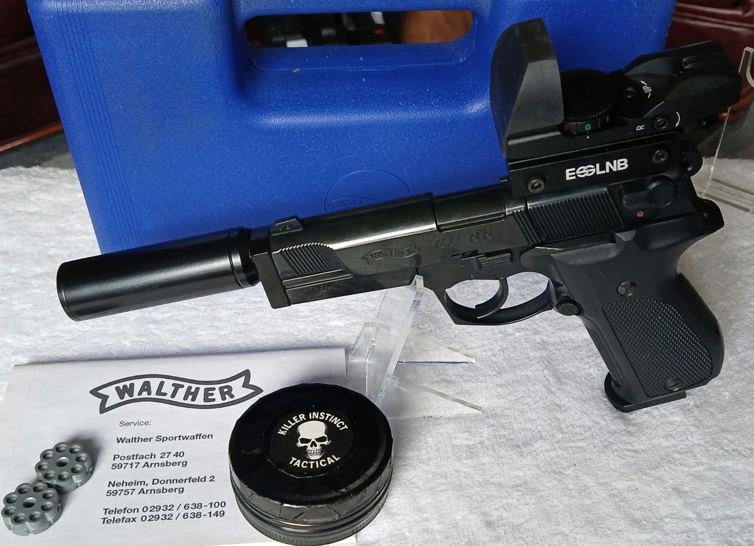 {CATEGORY} - WALTHER PPQ WALTHER ppq .177 Semi Auto