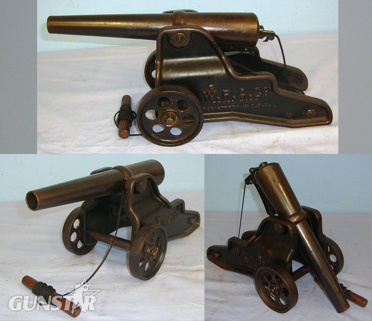  1904-1907 EARLY 1” MUZZLE DIAMETER VARIANT**Winchester USA Model 1898 10 Gauge Obsolete Calibre Breech Loading Black Powder Blank Firing Signal Cannon  None Cannon