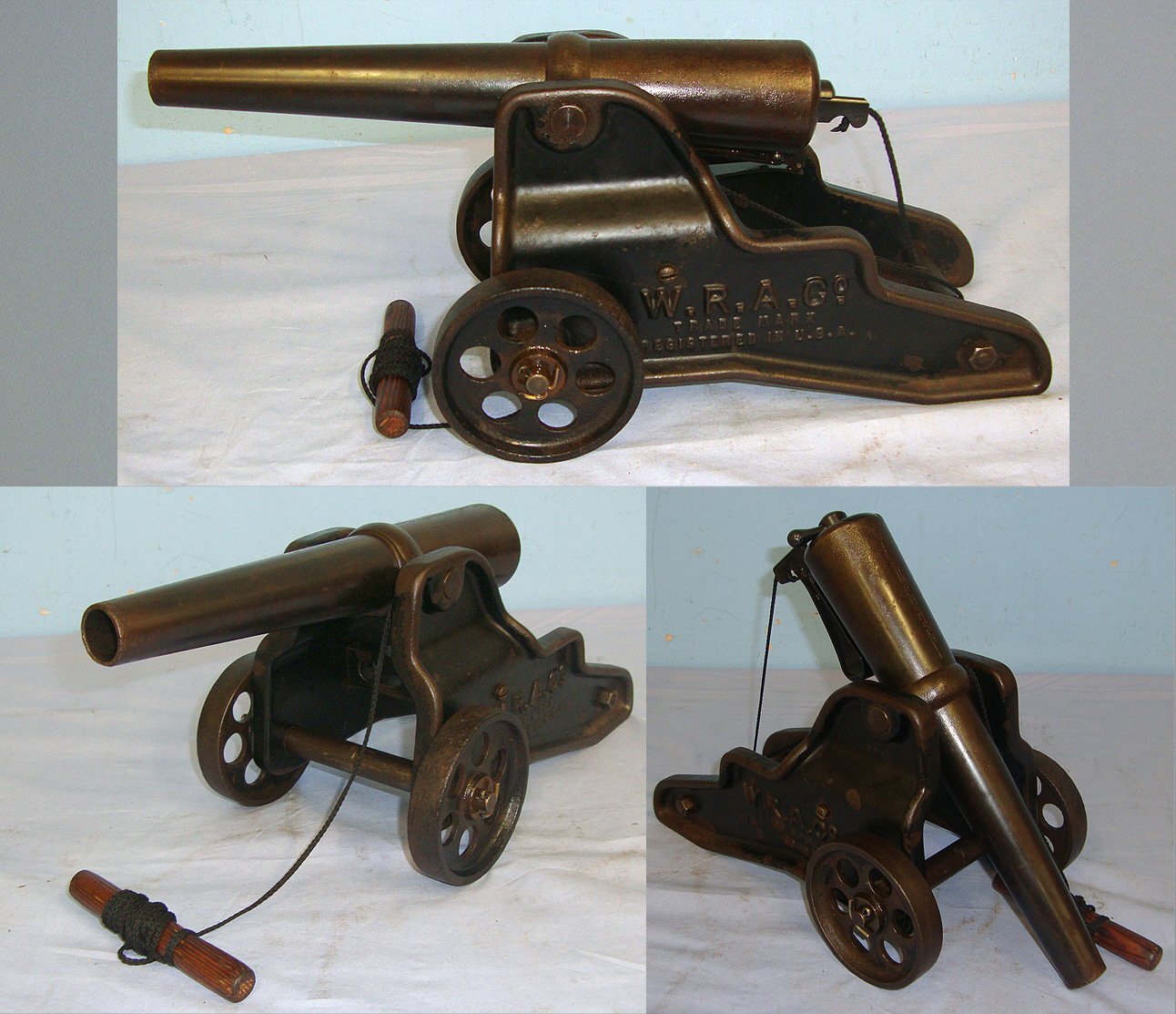  1904-1907 EARLY 1” MUZZLE DIAMETER VARIANT**Winchester USA Model 1898 10 Gauge Obsolete Calibre Breech Loading Black Powder Blank Firing Signal Cannon  None Cannon