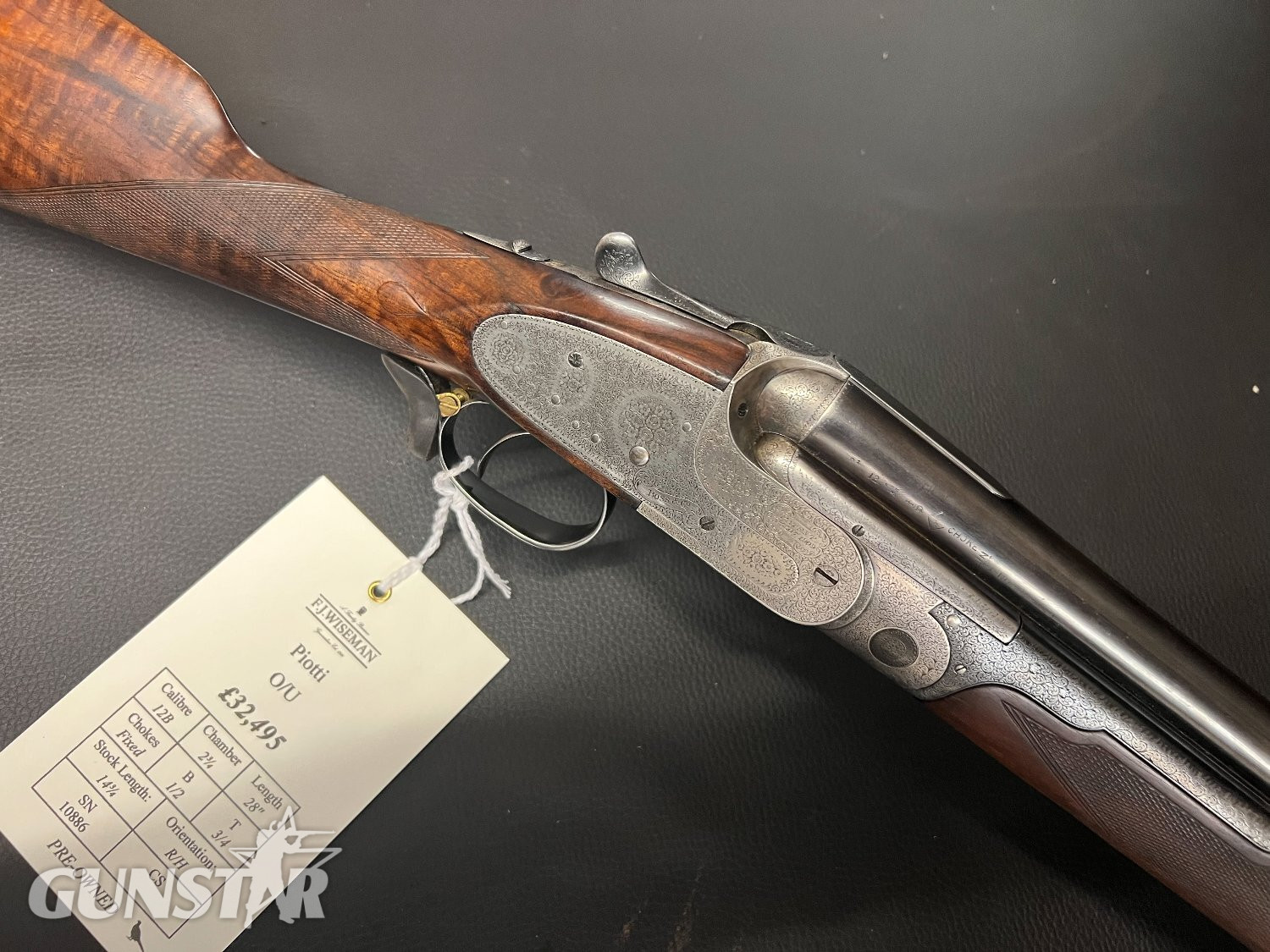 Piotti O/U Over and Under 20 Bore/gauge in 