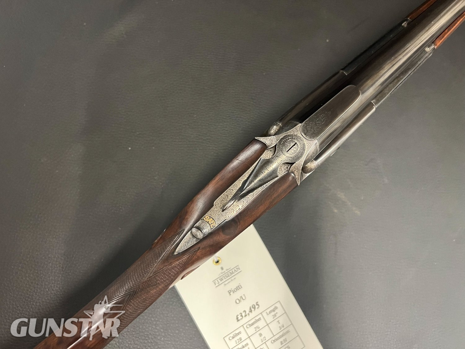 Piotti O/U Over and Under 20 Bore/gauge 