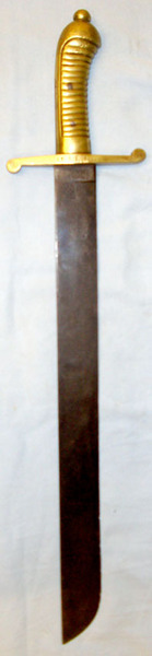 1855 Pattern Imperial Prussian Infantry Pioneer’s Brass Hilt Short Sword Faschin Sword