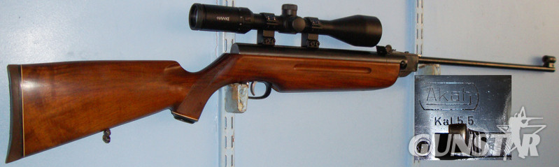 AKAH ‘Akah’ .22 Air Rifle with Hawke 3-9x50 Scope. AI 806. .22 in 