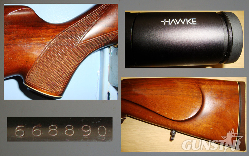 AKAH ‘Akah’ .22 Air Rifle with Hawke 3-9x50 Scope. AI 806. .22