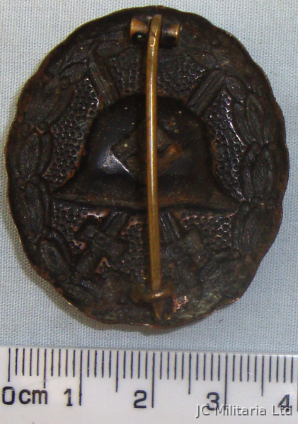 A German Black Spanish Type Wound Badge. BA 377 A German Black Spanish Type Wound Badge. BA 377 Other Accessory