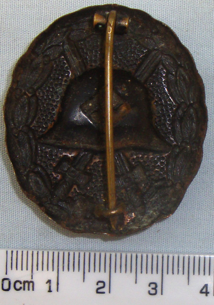 A German Black Spanish Type Wound Badge. BA 377 A German Black Spanish Type Wound Badge. BA 377 Other Accessory
