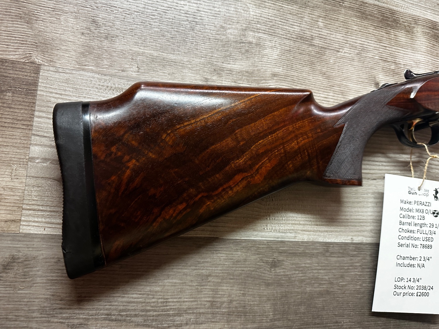 Perazzi MX8 Pro Trap Over and Under 12 Bore/gauge