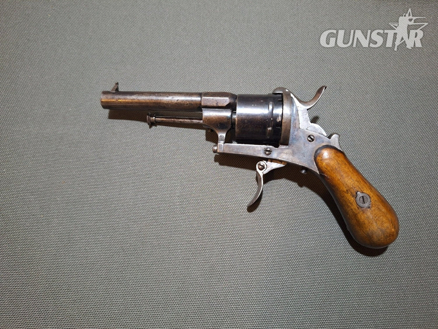  Belgian 7mm Obsolete Revolver
