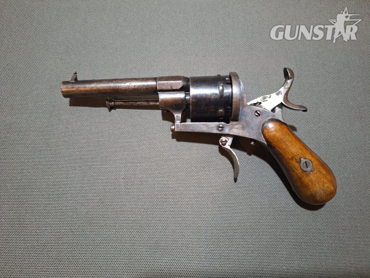 Belgian 7mm Obsolete Revolver - {CATEGORY} in 