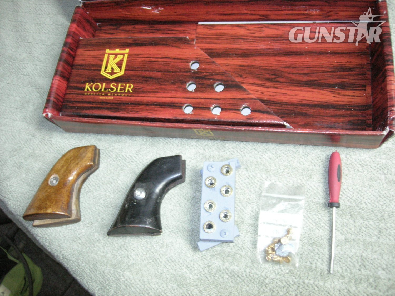 Kolser peacemaker replica+holster etc. 6 mm Revolver - {CATEGORY}