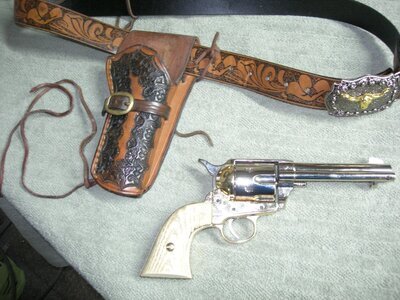 Kolser peacemaker replica+holster etc. 6 mm Revolver