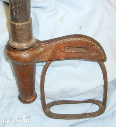 Stanley British WD Cavalry Leather Saddle Lance Bucket By Stanley & Sons With Original S Other Accessory