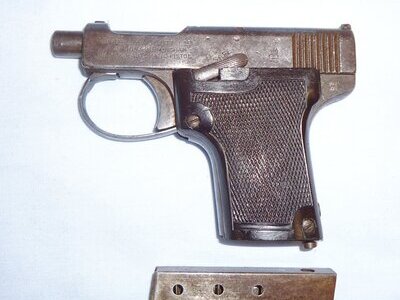 THE SMALLEST & LIGHTEST**1920 Webley & Scott Hammerless Model 1912 6.35mm (.25 Auto) Calibre Automatic Pocket Pistol ** 2018 UK / EU DEACTIVATION CERTIFICATED** D 1530 THE SMALLEST & LIGHTEST**1920 Webley & Scott Hammerless Model 1912 6.35mm (.25 Auto) Calibre Automatic Pocket Pistol ** 2018 UK / EU DEACTIVATION CERTIFICATED** D 1530 6.35 mm Semi Auto