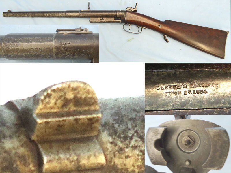 Greene British, Greene .54” Caliber Caping Breech Loading Capping Carbine. Sn - 22570 Single Shot .54 Cal Muzzleloader Rifle