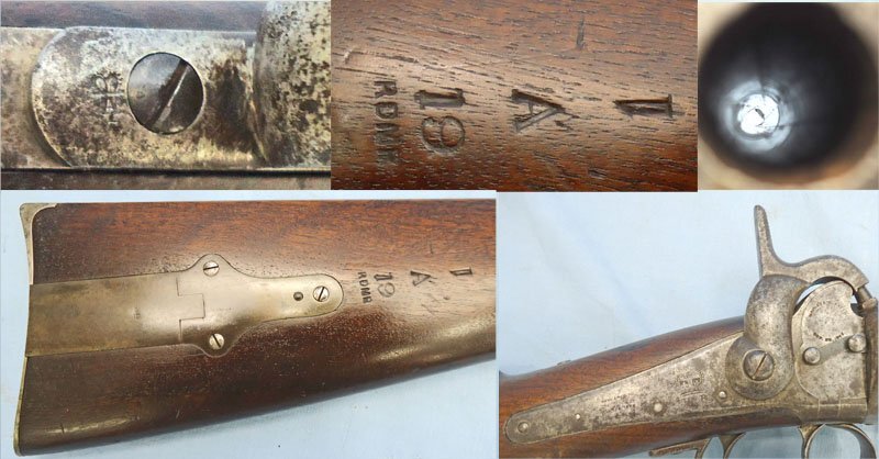  Greene British, Greene .54” Caliber Caping Breech Loading Capping Carbine. Sn - 22570 Single Shot .54 Cal Muzzleloader Rifle