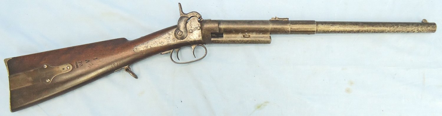 Greene British, Greene .54” Caliber Caping Breech Loading Capping Carbine. Sn - 22570 Single Shot .54 Cal Muzzleloader Rifle - {CATEGORY} in 