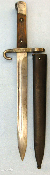Austrian M1895 Bayonet and Scabbard. Bayonet in 