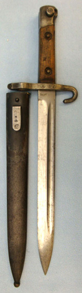 Austrian M1895 Bayonet and Scabbard. Bayonet