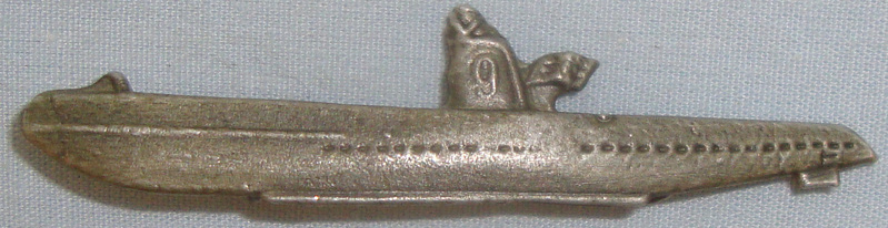 A Contemporary Metal ‘U-Boat’ Pin for the 9th ‘U-Boat’ Flotilla. BA 378. A Contemporary Metal ‘U-Boat’ Pin for the 9th ‘U-Boat’ Flotilla. BA 378. Other Accessory