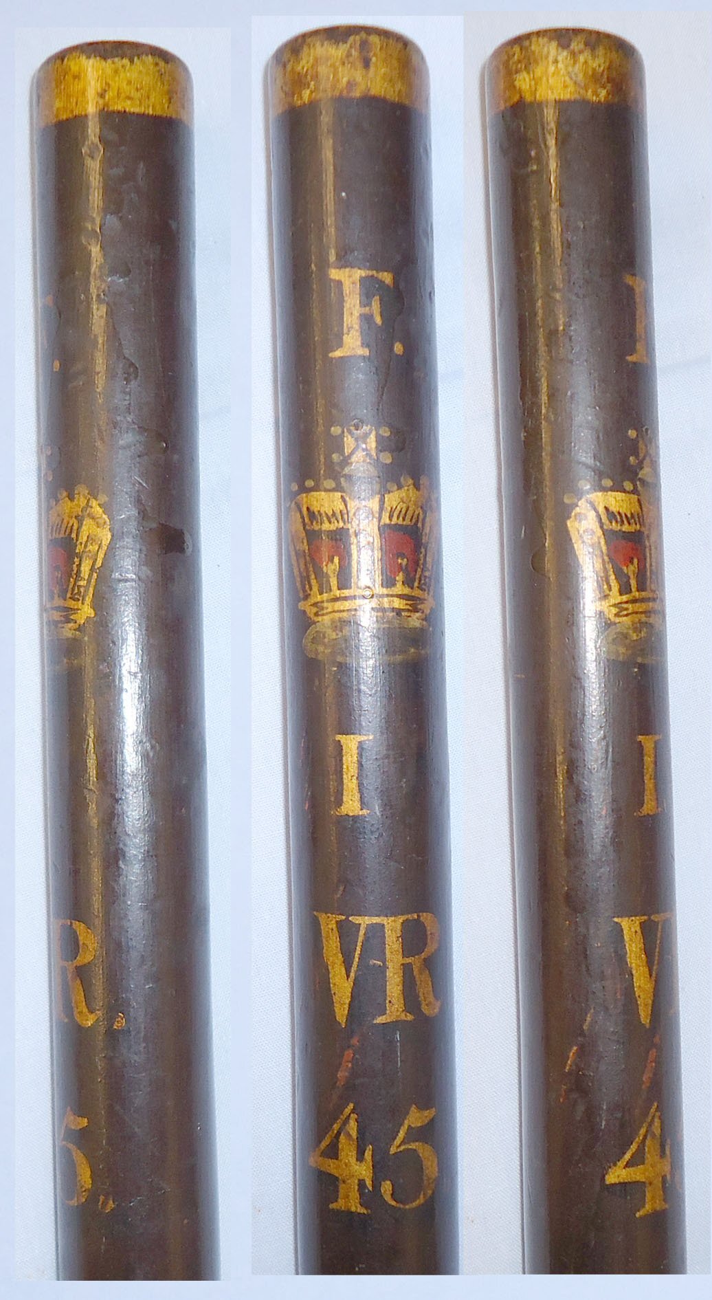 Large Victorian Police/ Magistrates Tip Staff Decorated To Fife (FI), Scotland With Queens Crown VR. Sn 11127. Large Victorian Police/ Magistrates Tip Staff Decorated To Fife (FI), Scotland With Queens Crown VR. Sn 11127. Antique & Militaria