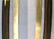 Prussian 1864 Pattern Infantry Pioneer’s Short Sword Faschinenmesser Infantry Sidearm by Clemen & Jung, Solingen & scabbard, Regiment Marked 35.AC (35th (Brandenburg) Fusiliers (Prince Henry of Prussia)). Sn 23478:102 Sword