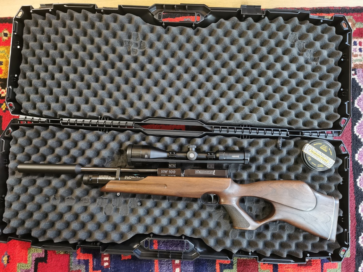 Weihrauch HW100 KT Single Shot .22 Rifle - {CATEGORY} in 