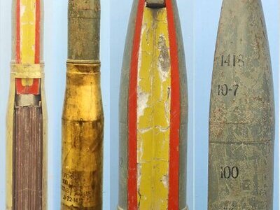 INERT DEACTIVATED. Russian, Unfired, Quarter Sectioned BS3, 100mm (100x693) Anti Tank Gun, High Explosive (H.E) Round. - O 2258 INERT DEACTIVATED. Russian, Unfired, Quarter Sectioned BS3, 100mm (100x693) Anti Tank Gun, High Explosive (H.E) Round. - O 2258  Other Ammunition