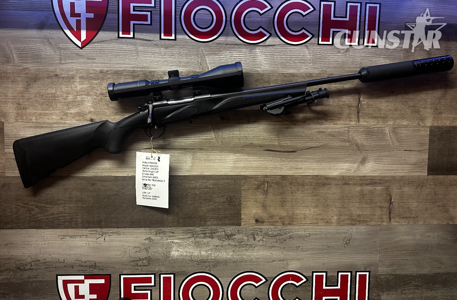 Franchi Horizon Bolt Action 6×52mm (.243 Winchester) Rifle in 