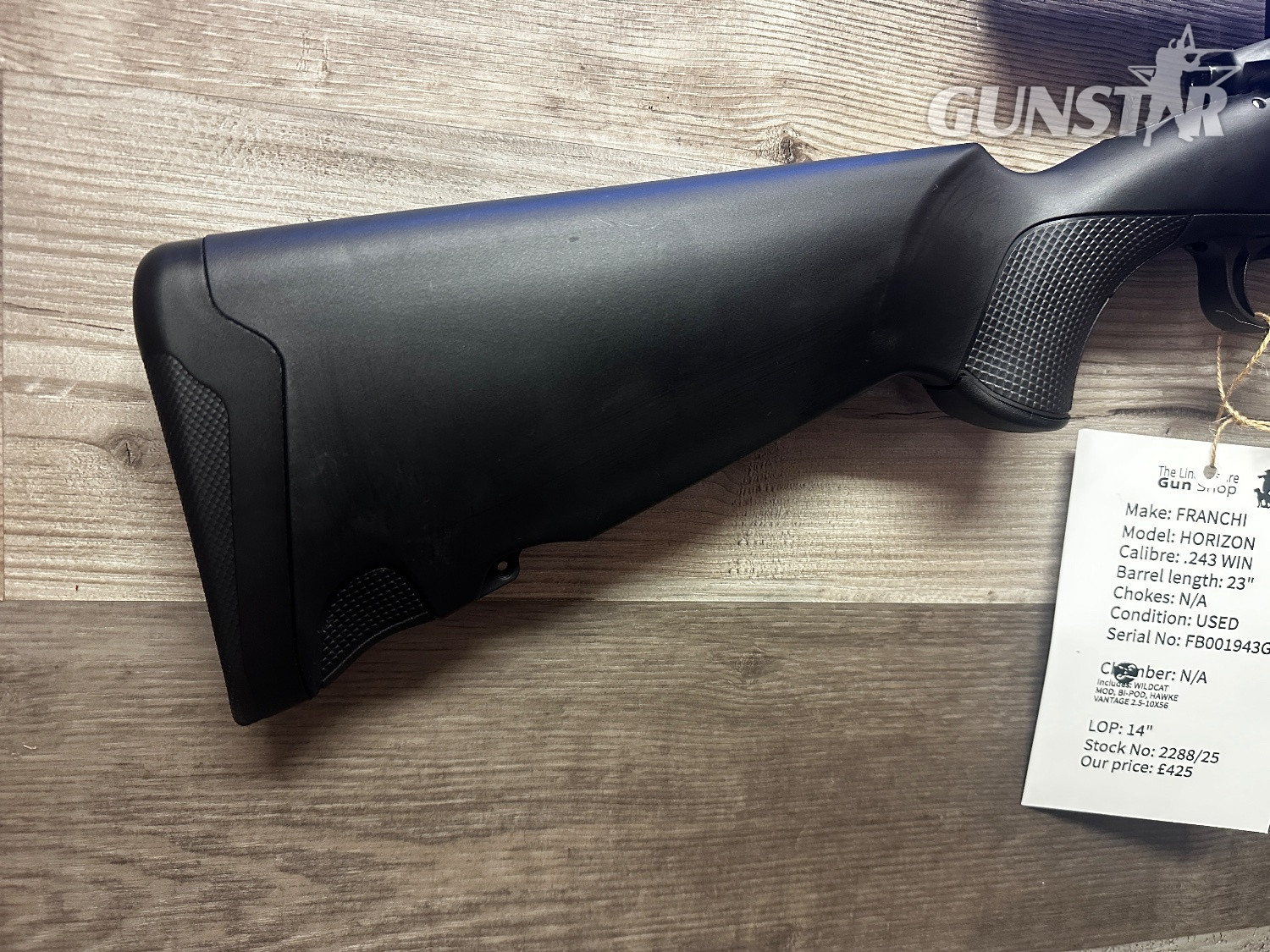 Franchi Horizon Bolt Action 6×52mm (.243 Winchester) Rifle