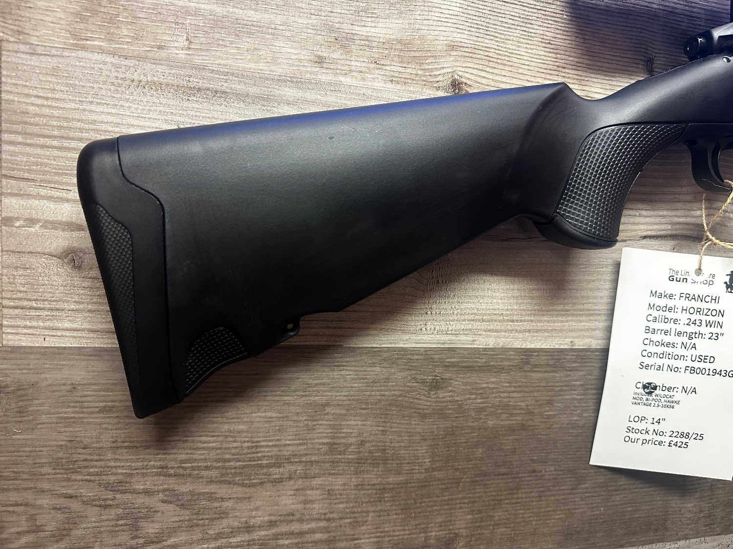 Franchi Horizon Bolt Action 6×52mm (.243 Winchester) Rifle