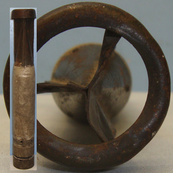 WW2 *Inert German Luftwaffe Incendiary Bomb with fuse. 0 966. WW2 *Inert German Luftwaffe Incendiary Bomb with fuse. 0 966.  Other Ammunition