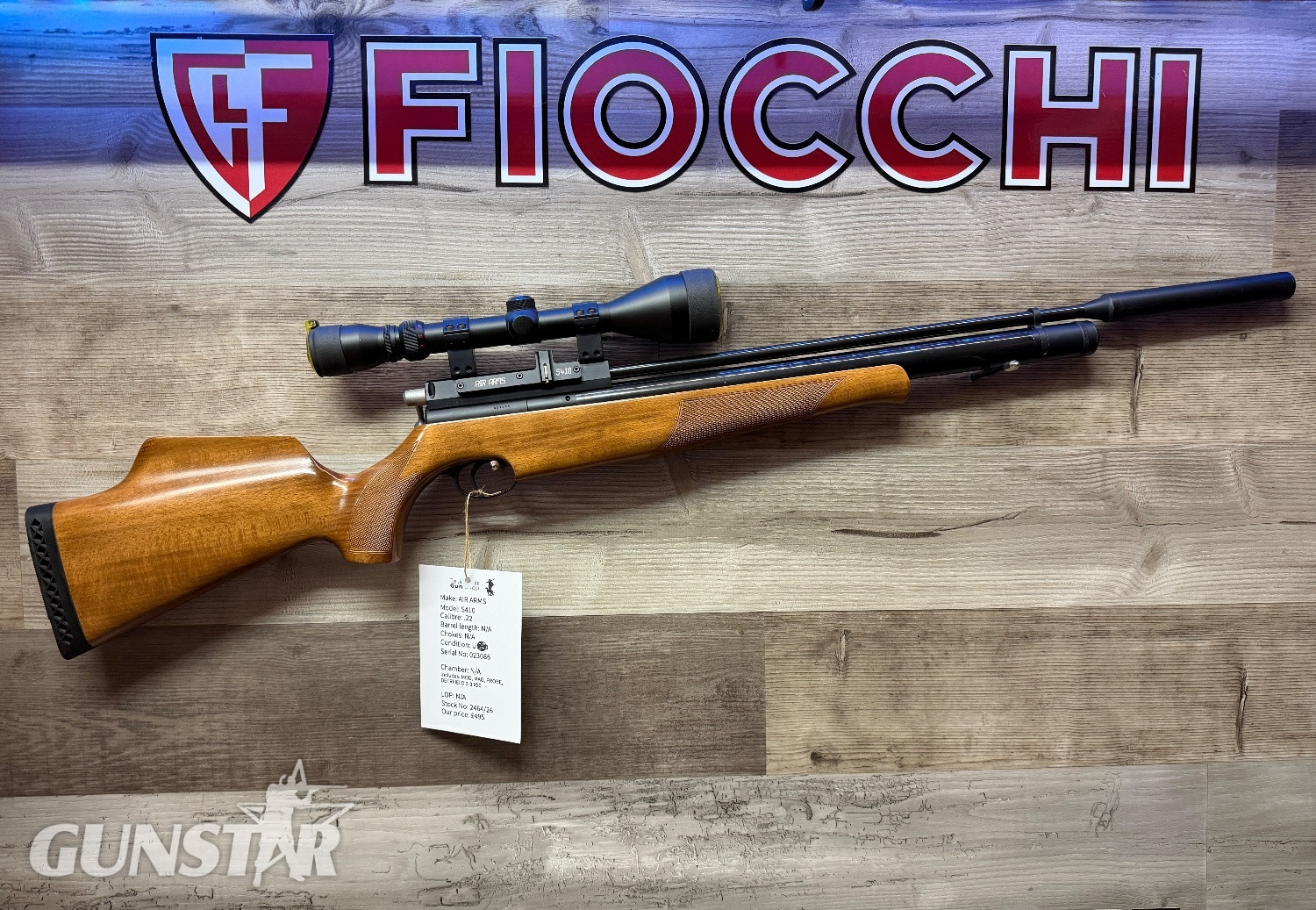 Air Arms S410 .22 in 